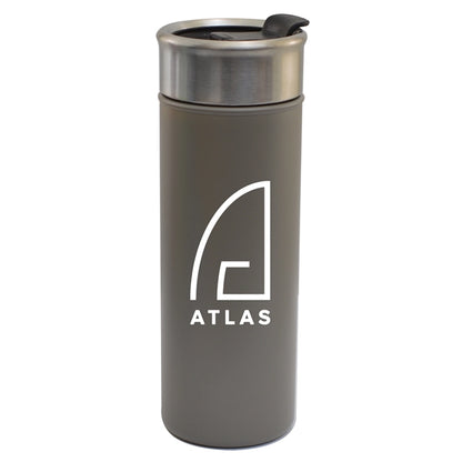 18oz. Vacuum Tumbler with Flip Closure Lid