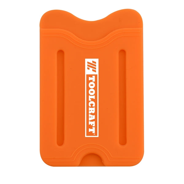 Silicone Phone Wallet w/ Finger Slot