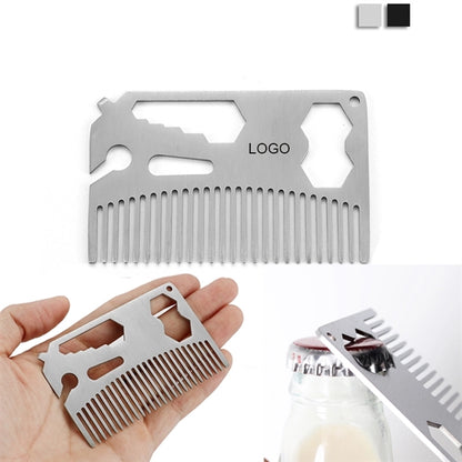 Metal Wallet Comb Bottle Opener