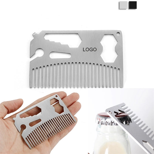Metal Wallet Comb Bottle Opener