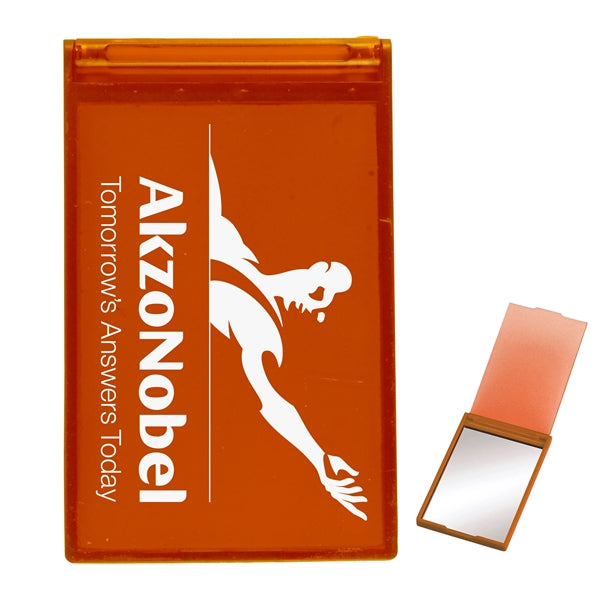 Tek Booklet with Rectangle Compact Mirror