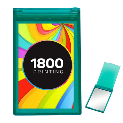 Tek Booklet with Rectangle Compact Mirror