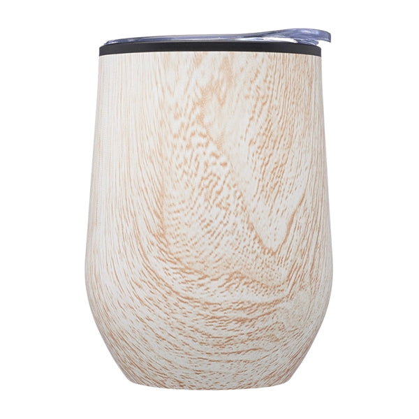 12 oz. Palmera Stemless Wine Glasses with Lid