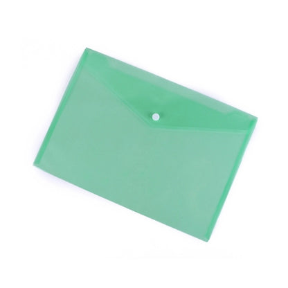 Translucent Document Envelope with Snap Closure