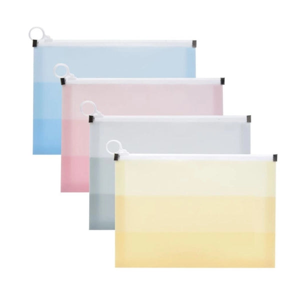 Expandable Envelope with Ring Zip Lock