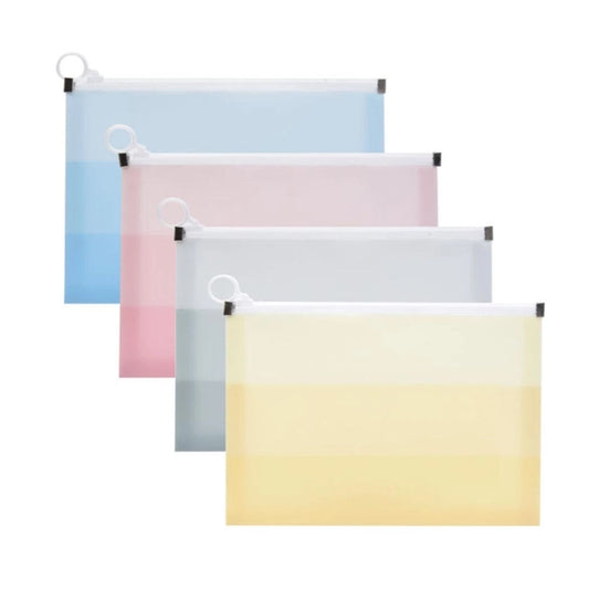 Expandable Envelope with Ring Zip Lock