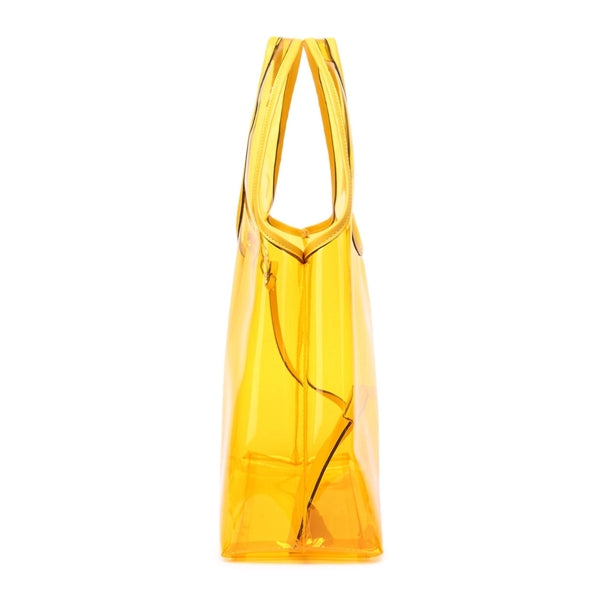 Clear Shopper Tote Bag With Pouch