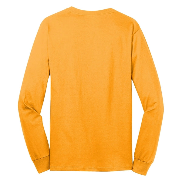 Pure Cotton Casual Long Sleeve Winter T-shirt 5.4 oz