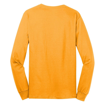 Pure Cotton Casual Long Sleeve Winter T-shirt 5.4 oz