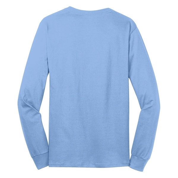 Pure Cotton Casual Long Sleeve Winter T-shirt 5.4 oz