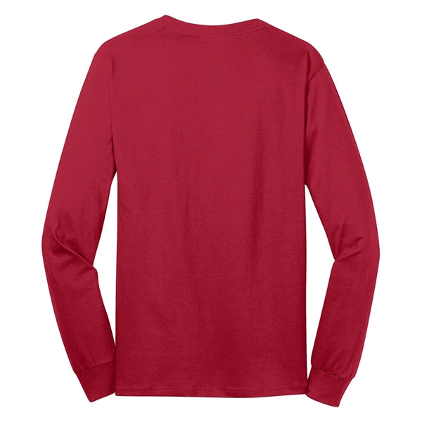 Pure Cotton Casual Long Sleeve Winter T-shirt 5.4 oz