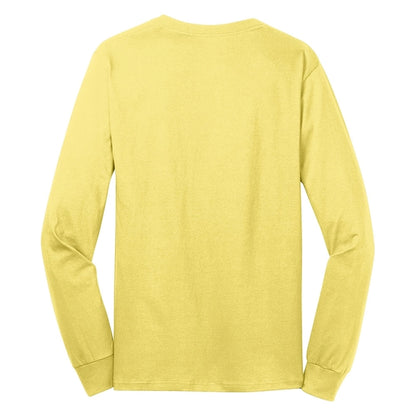 Pure Cotton Casual Long Sleeve Winter T-shirt 5.4 oz