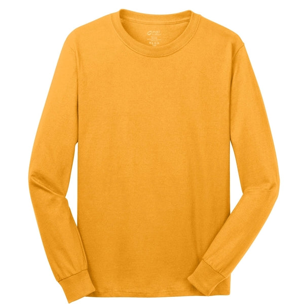 Pure Cotton Casual Long Sleeve Winter T-shirt 5.4 oz