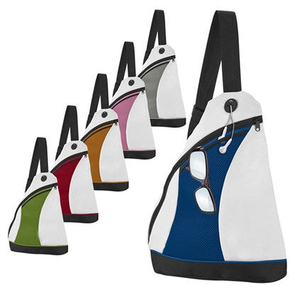2-Tone Color Splash Side Sling Pack