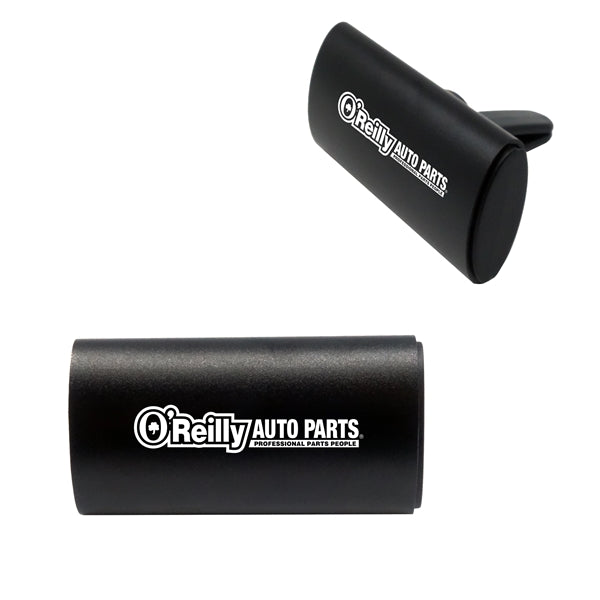 Clip Air Freshener with Aluminum Cover