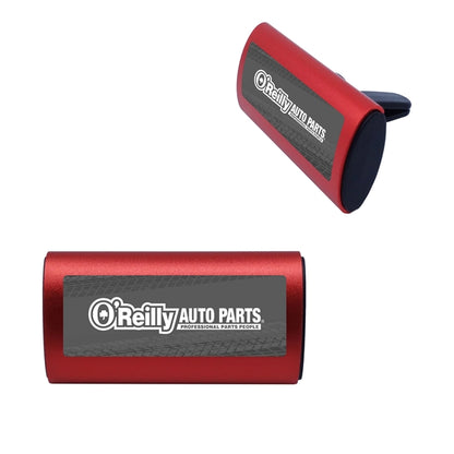 Clip Air Freshener with Aluminum Cover