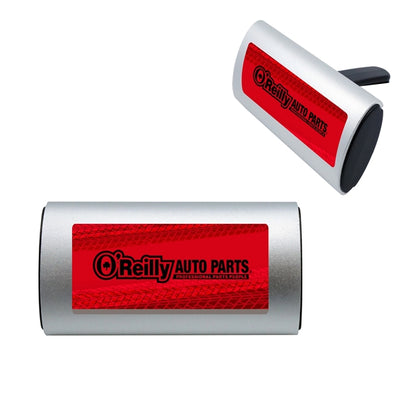 Clip Air Freshener with Aluminum Cover