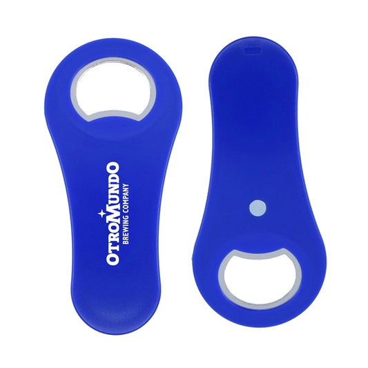 Rounded Bottle Opener with Magnet