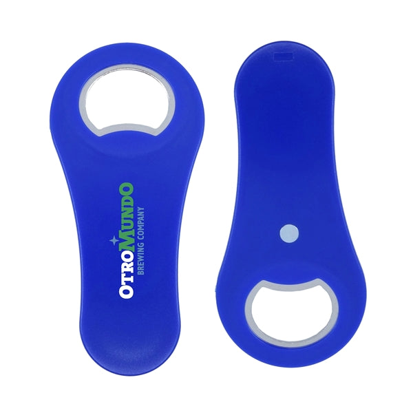 Rounded Bottle Opener with Magnet