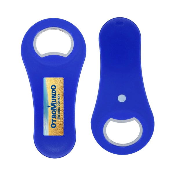 Rounded Bottle Opener with Magnet