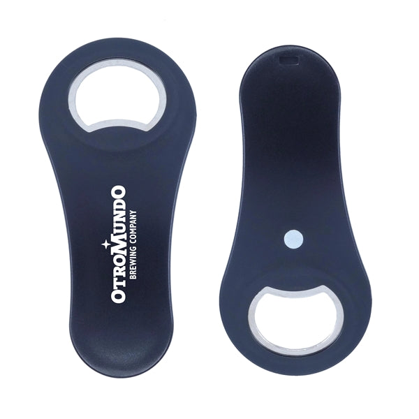 Rounded Bottle Opener with Magnet