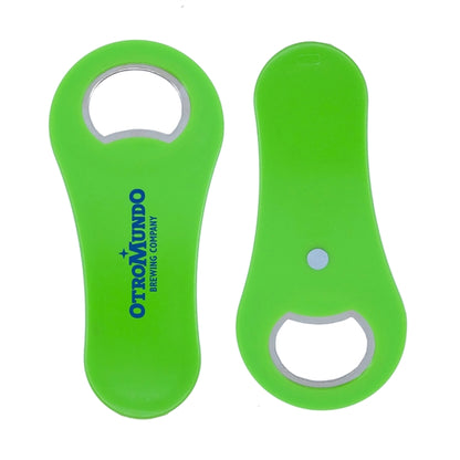 Rounded Bottle Opener with Magnet