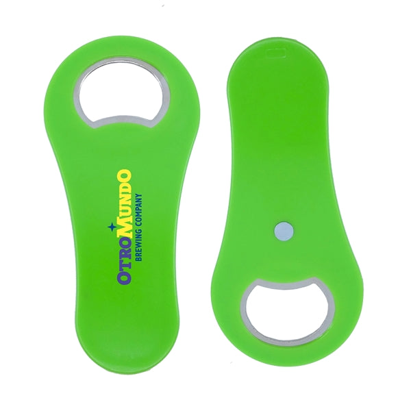 Rounded Bottle Opener with Magnet