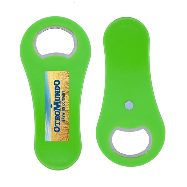 Rounded Bottle Opener with Magnet