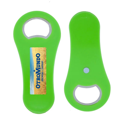 Rounded Bottle Opener with Magnet