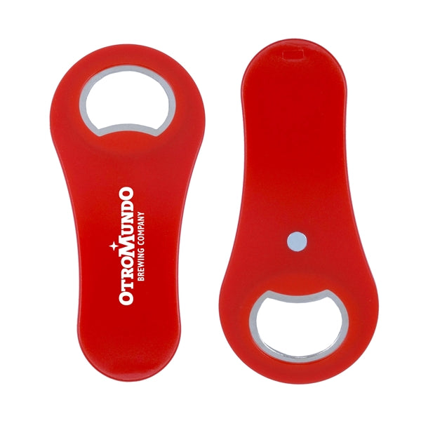 Rounded Bottle Opener with Magnet