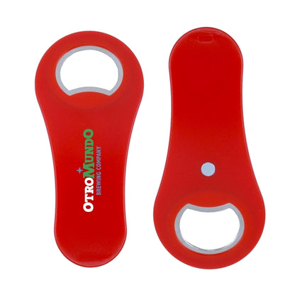 Rounded Bottle Opener with Magnet