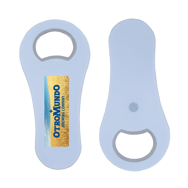 Rounded Bottle Opener with Magnet