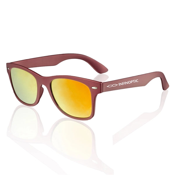Neon Sungalsses w/ Mirrored colored lenses UV protection