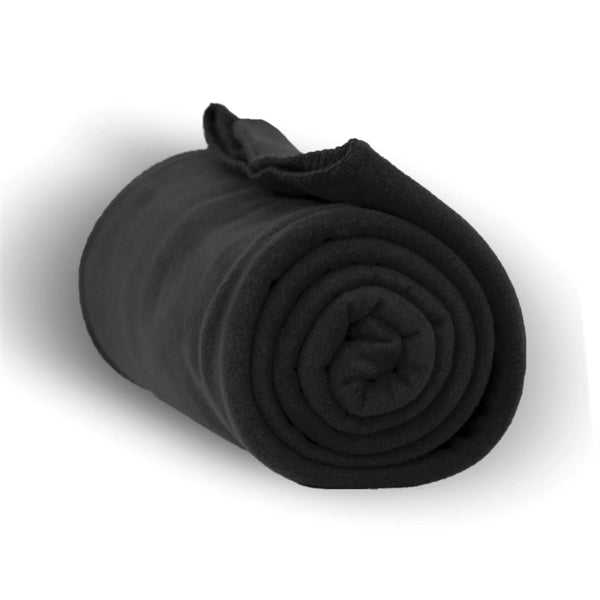 Roll up Fleece Blanket 50" X 60" w/ Matching Whipstitch