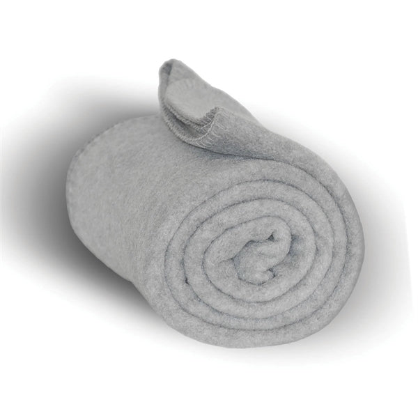 Roll up Fleece Blanket 50" X 60" w/ Matching Whipstitch