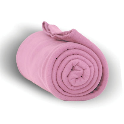 Roll up Fleece Blanket 50" X 60" w/ Matching Whipstitch