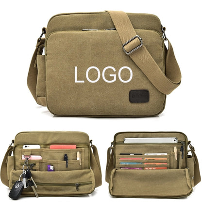 Classic Canvas Messenger Bag
