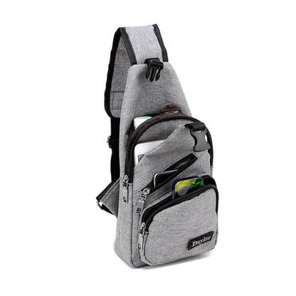 Sling Bag with Built-in USB Port