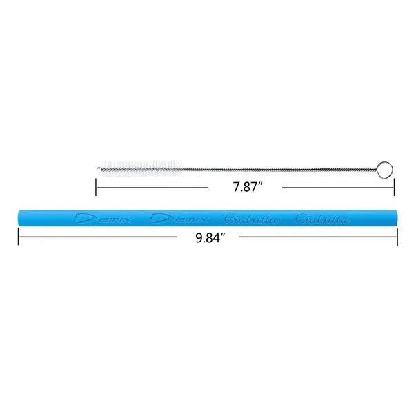 Silicone Straw with Round box