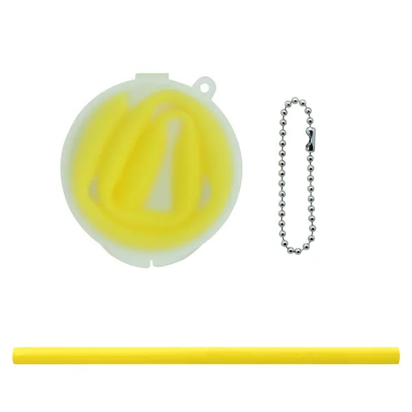 Silicone Straw with Round box