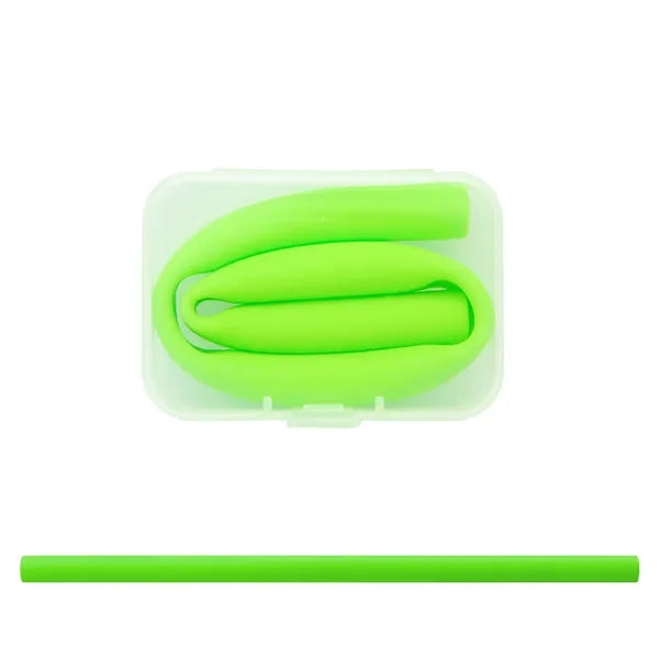 Silicone Straws with Rectangular box