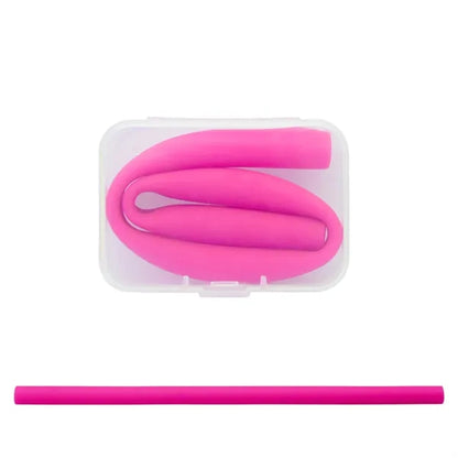 Silicone Straws with Rectangular box