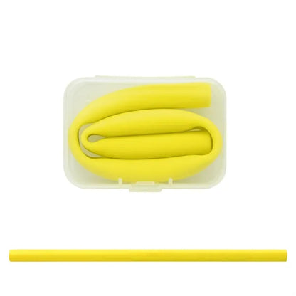 Silicone Straws with Rectangular box