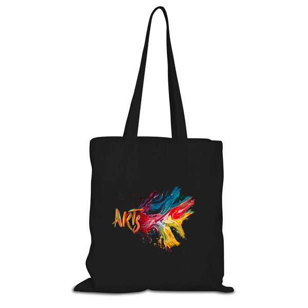 7 Oz. Multi Color Cotton Canvas Tote Bags (15" X 16")