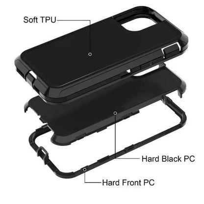 iPhone 11 Pro Max Rugged Case with Belt Clip