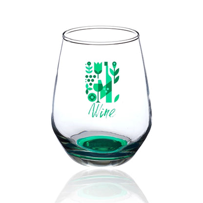 12 oz. Silicia Stemless Wine Glasses