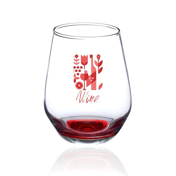 12 oz. Silicia Stemless Wine Glasses