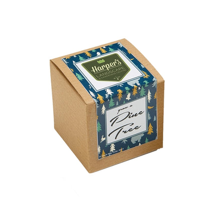 Pine Tree Seed Growables Planter in Kraft Gift Box
