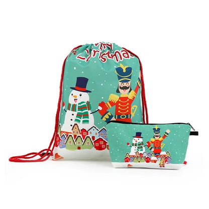 Free Shipping Christmas Drawstring Backpack