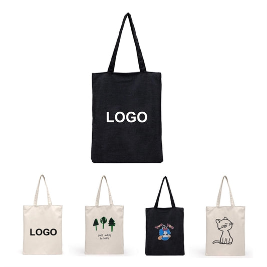 Cotton Tote Bags With Zipper